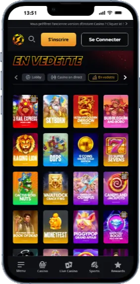 Interface du jeu