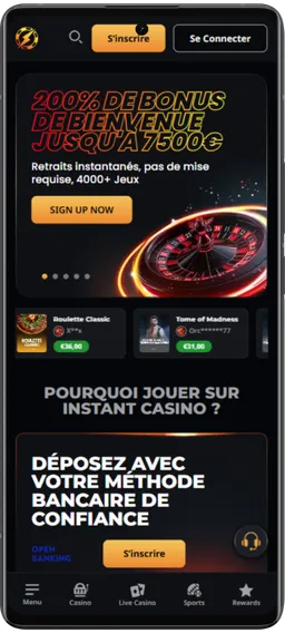 Casino en direct Instant Casino